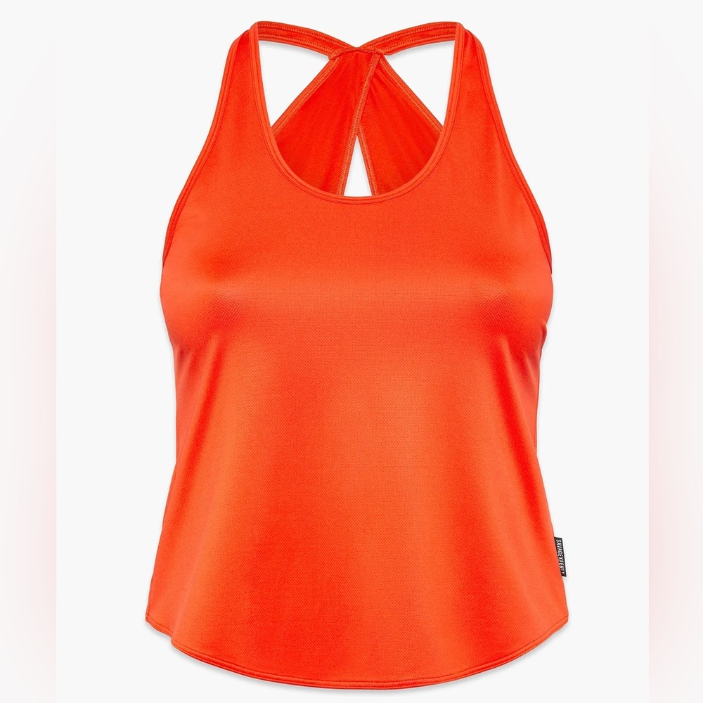 Orange Athletic Top